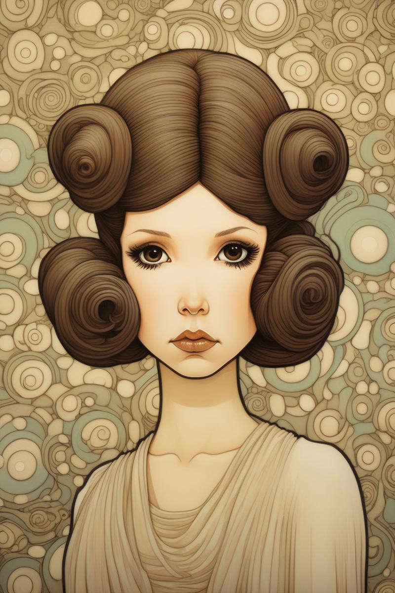 00056-2350430169-_lora_Audrey Kawasaki Style_1_Audrey Kawasaki Style - portrait of princess leia in the style of audrey kawasaki.png